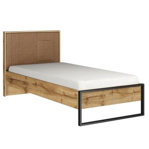 Купить Кровать АСМ-Модуль АСМ-Гранд  кровать 900 с основанием Дуб Вотан цвет дуб вотан