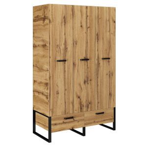Купить Шкаф АСМ-Модуль АСМ-Гранд шкаф для одежды Дуб Вотан цвет дуб вотан
