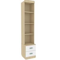 Стеллаж Аквилон С5.2 Кот туя светлая/белый