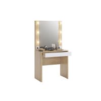 Трюмо Мебельсон ТР Зара дуб сонома/белый