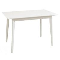 Стол Экомебель Скандинавия мини раздвижной белая эмаль