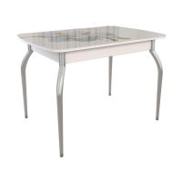 Стол Мебельсон Танго белый/орхидея