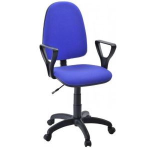 Купить Кресло компьютерное Фабрикант Престиж цвет ТК-10 синий