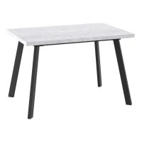 Стол Мамадома BORG-120 серый сланец/черный