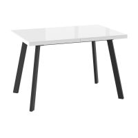 Стол Мамадома BORG-120 белый/черный