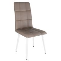 Стул Мебельсон Турин темно-серый/белый