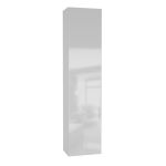 Шкаф навесной НК-Мебель Point ТИП-40 белый/белый глянец