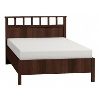 Кровать ГМФ К49 120*200 без основания Люкс Sherlock орех шоколадный