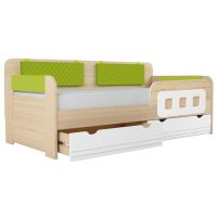 Кровать Аквилон 900.4new Стиль туя светлая/лайм