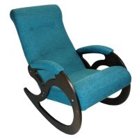 Кресло-качалка Сириус Венера темное дерево/бинго 10