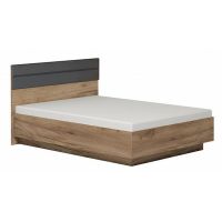 Кровать ГМФ К308 Люкс 140*200 с подъемным механизмом Neo дуб табачный craft
