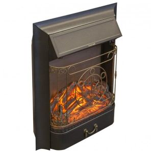 Купить Камин ИнтерФлейм Aspen EC+Magestic Black бежевый