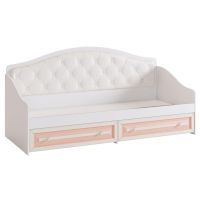 Софа Мебельсон СФ1 80*190 с основанием Алиса белый матовый