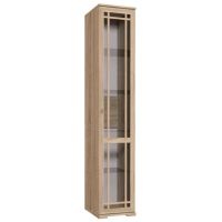 Шкаф-витрина ГМФ Шерлок 131 правый дуб сонома