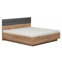 Кровать ГМФ К306 Люкс с подъемным механизмом 180*200 Neo дуб табачный craft