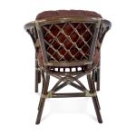 Комплект мебели из натурального ротанга ЭкоДизайн Terrace Set (стол + 2 кресла) 11/05 Б