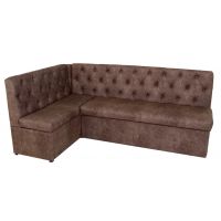 Кухонный уголок Аквилон Айриш СМ левый эмилия дарк браун