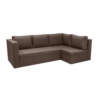 Диван М-Стиль Прадо угловой саванна шоколад 