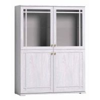 Шкаф-витрина ГМФ Шерлок 22 ясень анкор светлый