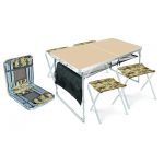Комплект мебели Ника ССТ-К3 (стол + 4 стула) сафари