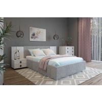 Спальный гарнитур Аквилон Марс светло-серый