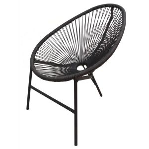 Купить Комплект мебели ЭкоДизайн Acapulco (стол + 2 стула) черный