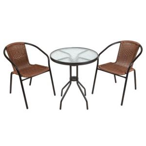 Купить Комплект мебели ЭкоДизайн BISTROBistro (стол круглый и 2 кресла)