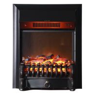 Камин ИнтерФлейм Афина+Fobos BL венге