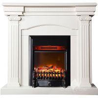 Камин ИнтерФлейм Афина+Fobos BL белый