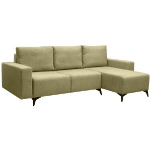 Купить Диван угловой Комфорт-S ОЛИВИЯ Melange khaki зеленый