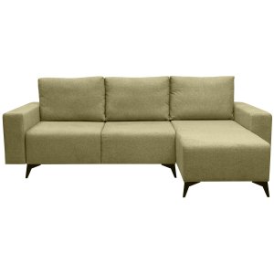 Купить Диван угловой Комфорт-S ОЛИВИЯ Melange khaki зеленый
