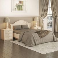 Кровать Миассмебель Кровать Екатерина 2000x1400 крем