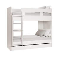 Кровать Комфорт-S АГАТА М13 2-х ярусная белый