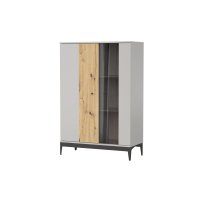 Тумба НК-Мебель НК-НОРДИК комод КД-1 Холодный серый/Дуб Артизан серый