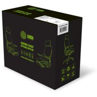 Кресло компьютерное Cactus CS-CHR-MC01-LGNBK