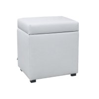 Банкетка Комфорт-S КВАДРАТНАЯ экокожа белый