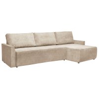 Диван угловой Комфорт-S МАРСЕЛЬ велюр бежевый