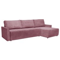 Диван угловой Комфорт-S МАРСЕЛЬ велюр десерт