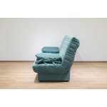 Диван чехловой Комфорт-S МАТИЛЬДА велюр бирюзовый