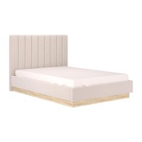 Кровать Комфорт-S БОГУСЛАВА М9 1600 ДУБ БАРРИК СВ./АРИЯ MR 1 св.беж.