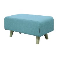 Банкетка Комфорт-S Интерьерная велюр бирюзовый