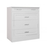 Комод Комфорт-S Гертруда М3 белый/спирея белая