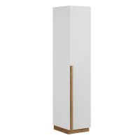 Пенал Комфорт-S АДЕЛЬ М4 белый/дуб вотан