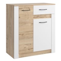 Комод Комфорт-S ЕВА 5 М6 дуб ирландский/белый матовый