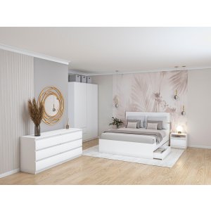 Купить Кровать Комфорт-S АГАТА М10 1200 белый