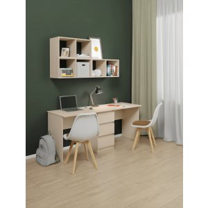 Купить Стол компьютерный Комфорт-S МАТЕУШ 6 белый