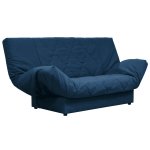 Диван Комфорт-S ИВОНА велюр синий
